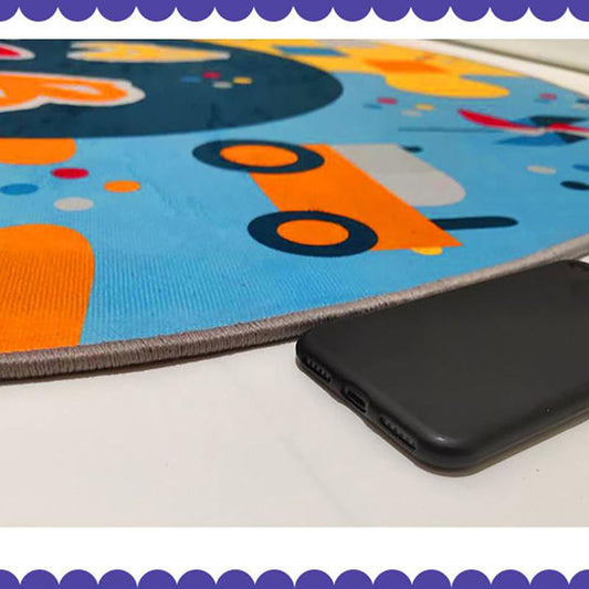Cute Bedside Blanket Bedroom Room Cartoon Carpet Children Crawling Home Living Room Floor Mats