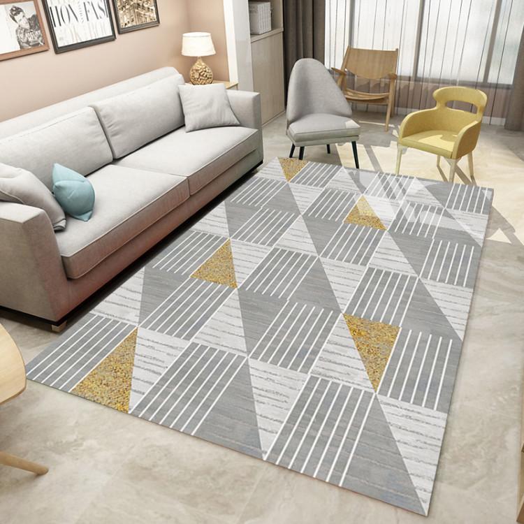 Nordic Minimalist Style Geometric Carpet Living Room Modern Sofa Coffee Table Cushion Room Carpet Can Be Customized Machine Wash