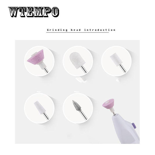 Electric Manicure Drills Nail Drill Kit Set Grinding Machine Accessories