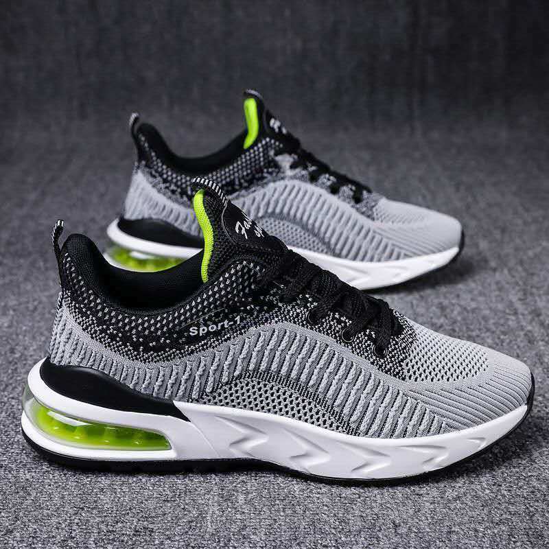 Men's Sneakers Shock Absorption Lightweight Casual Running Shoes Breathable Running Shoes with Soft Sole Mesh