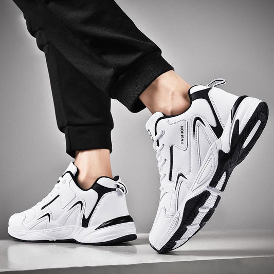 Spring Increased Shoes Inside Men Outdoor Shoes Sports Shoes Men Basketball Shoes Non-slip Wear Comfortable Shoes Men's Casual Shoes