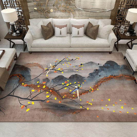 Simple and Modern Carpet Living Room Coffee Table Blanket Large Area Doormat Bedroom Full House Dirt-resistant Non-slip Washable