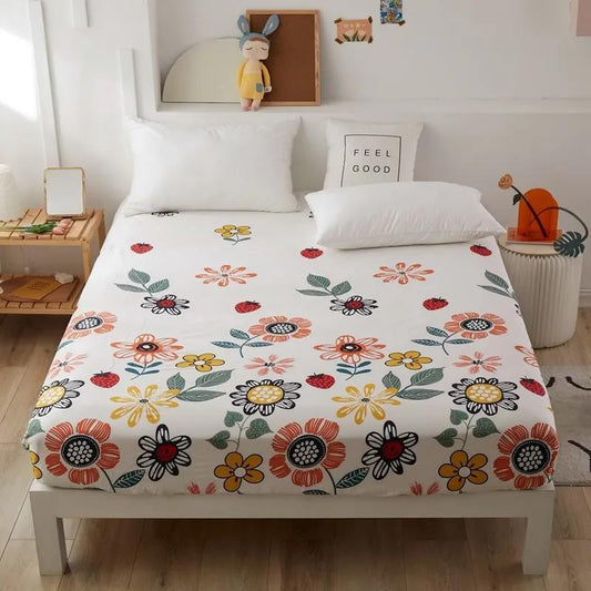 Non-fading Non-balling Single-piece Bed Sheet Non-slip Multi-specification Bedding Bedspread Protector