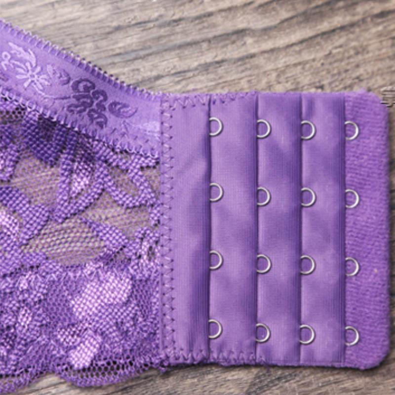 Ultra-thin No Sponge Bra Large Size Full Cup Big Cup Gathering Anti-sagging Sexy Thin Mould Cup Rear Four Row Buckles Breathable Bra