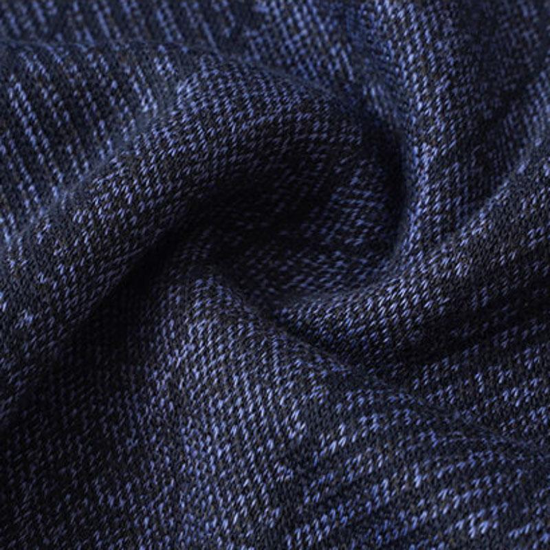 Sweater Men Plus Velvet Thick Winter Round Neck Sweater Middle-aged Men's Warm Bottoming Shirt