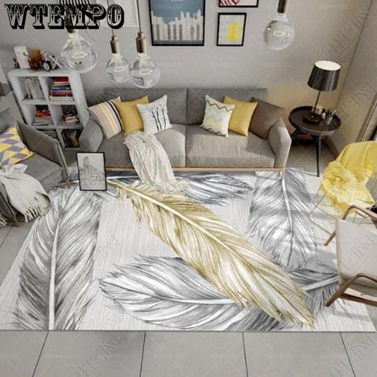 Geometric Carpets For Living Room Nordic Bedroom Decor Carpets Sofa Coffee Table Kids Room
