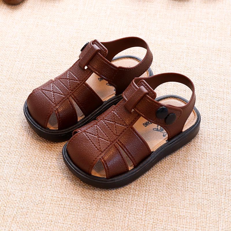 Summer Boys Girls Baby Sandals Children Non-slip Sandals Baby Toddler Shoes Kids Beach Shoes