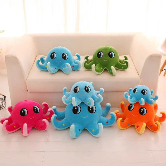 Children's Plush Toys Lovely Octopus Doll Plush Toy Marine Animal Plush Doll Pillow Cushion Children Doll Birthday Gifts Xmas Gift Party Decor