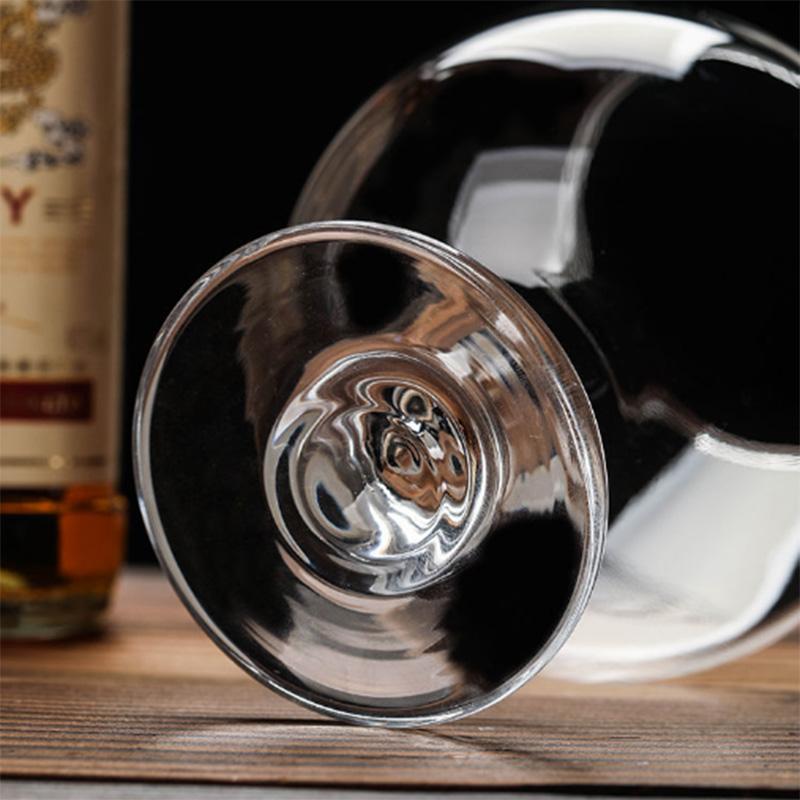 Glass Foreign Wine Glass Set Whiskey Large Small Brandy Glass High-footed Red Wine Glass Short-footed Cognac Cup Home