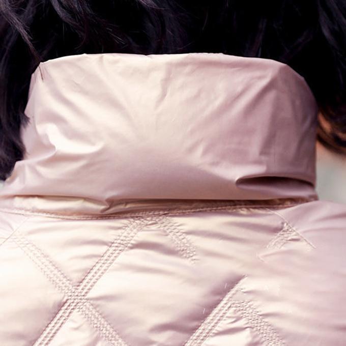 Bright Face Stand-up Collar Capless Down Jacket Loose Bread Jacket Women's Wild Short Winter Loose Warmth Thick Cotton Jacket