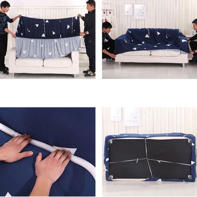 Single Double Sofa Stretch Sofa Cover All-inclusive Universal Cover Fabric Four Seasons Sofa Cushion Leather Sofa Towel Full Cover Combination