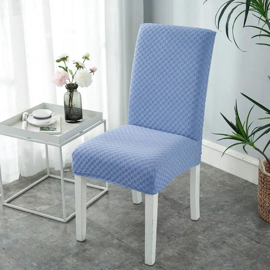 Chair Cover Cover Cushion Backrest Integrated Household Modern Minimalist Dining Chair Elastic Universal Seat Cushion Stool Cover