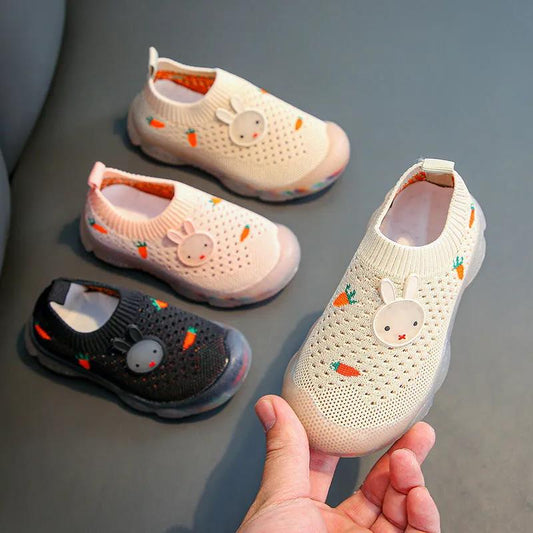 Boy's Shoes Spring and Autumn Breathable Children's Net Shoes Summer Baby Kids Toddler Shoes Soft Sole Kids Girls Sneakers