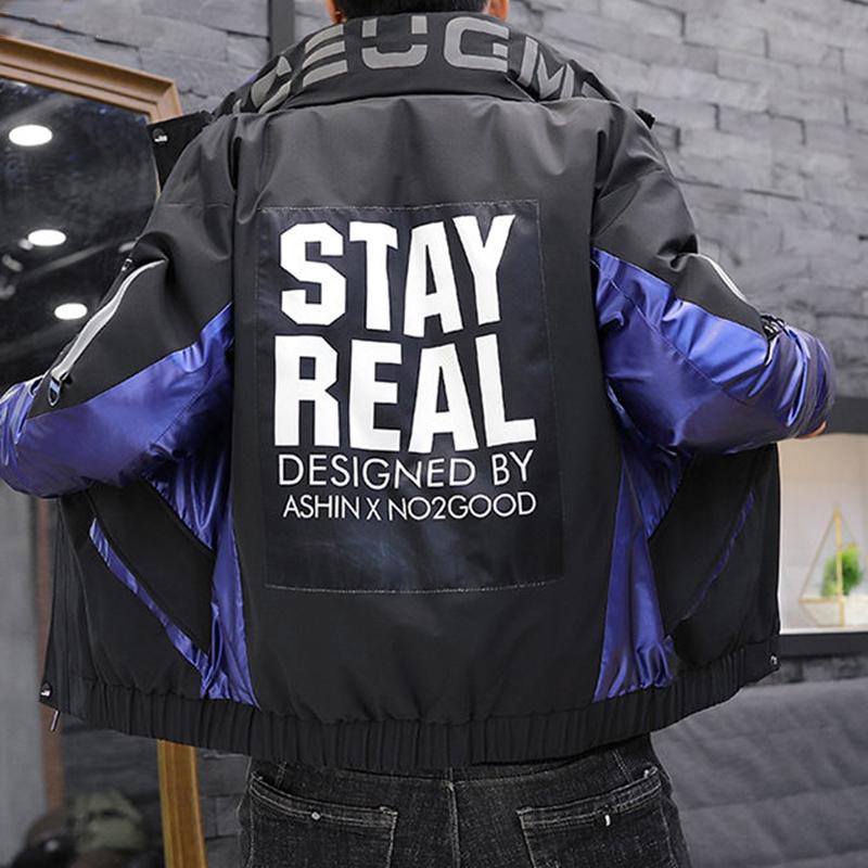 Men's Down Jacket Youth Thicken Warm Winter Korean Version of The Trend of Large Size Stand Collar Short