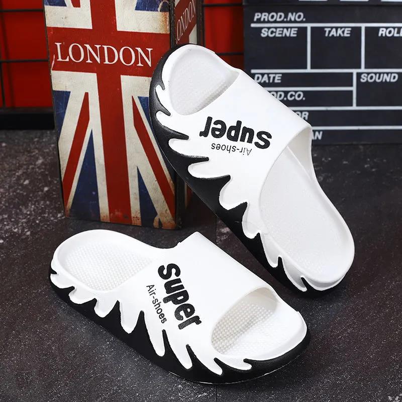 Men's Non-slip Outdoor Wear Slippers Thick Bottom Summer All-match Bathroom Slippers