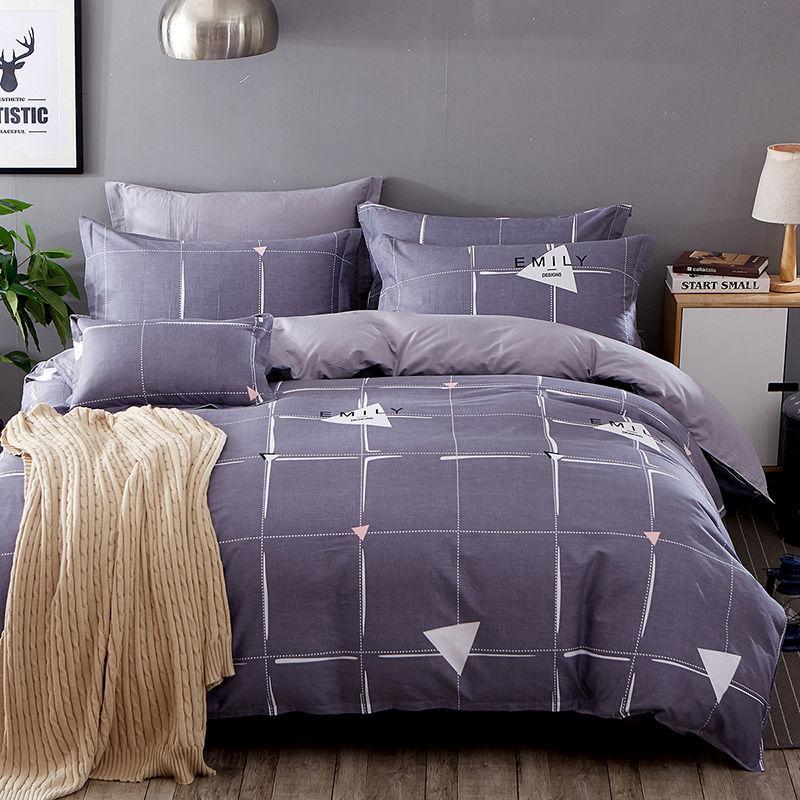 Cotton Quilt Cover Single Piece Cotton Quilt Cover for Double Bed