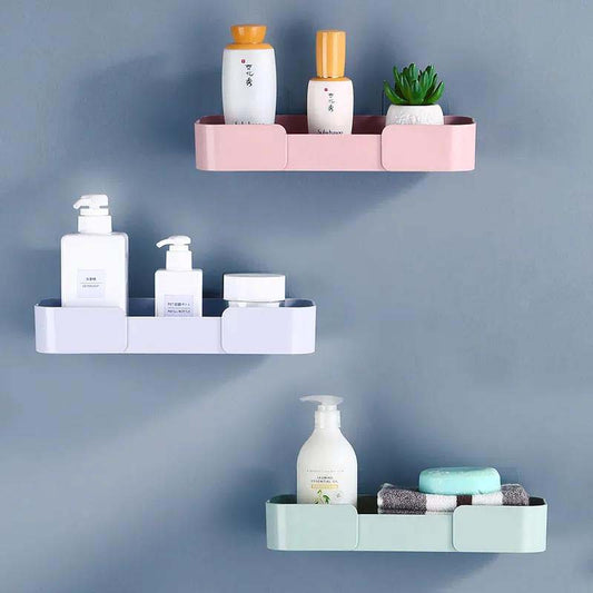 Bathroom Vanity Shelf Toilet Toilet Suction Wall Bathroom Shelf Storage Rack