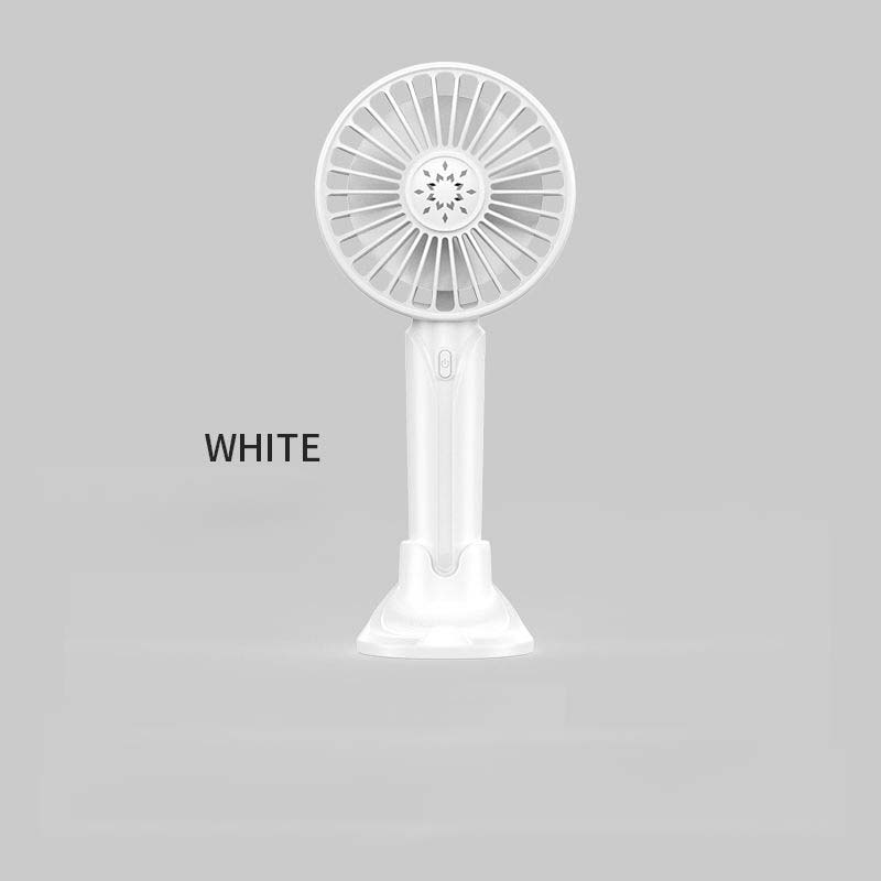 Handheld USB Fan Mini Rechargeable Portable Portable Desktop Ultra-quiet Fan