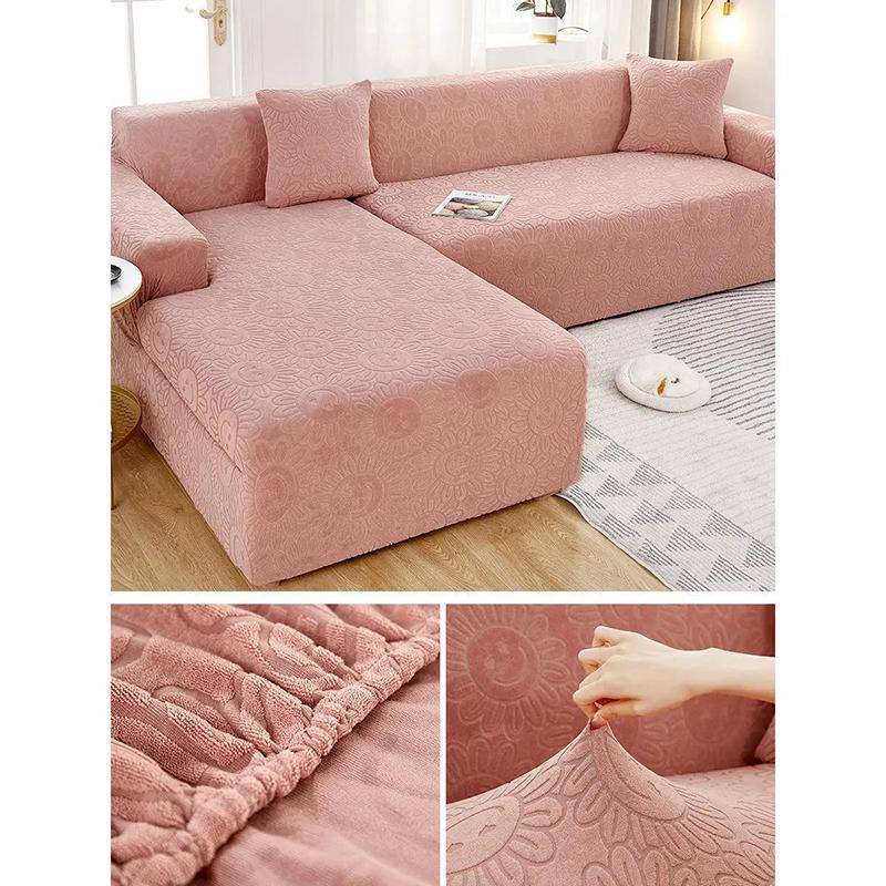 Sofa Cover All-inclusive Universal Cover Elastic Thickening Four Seasons Universal Sofa Cushion Fabric Sofa Cover Anti-scratch