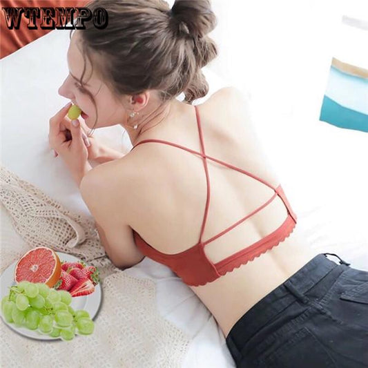 High Stretch Breathable Sports Bra Top Fitness Women Padded Sport Bra For Running Yoga Gym Seamless
