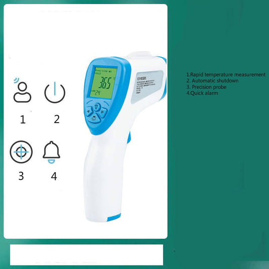 Infrared forehead gun thermometer adult child baby household thermometer temperature instrument