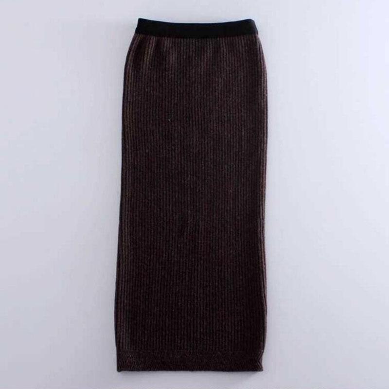 Pofulove Women Knitted Sweater pullover Korean knitwear loose round neck bottoming sweater winter