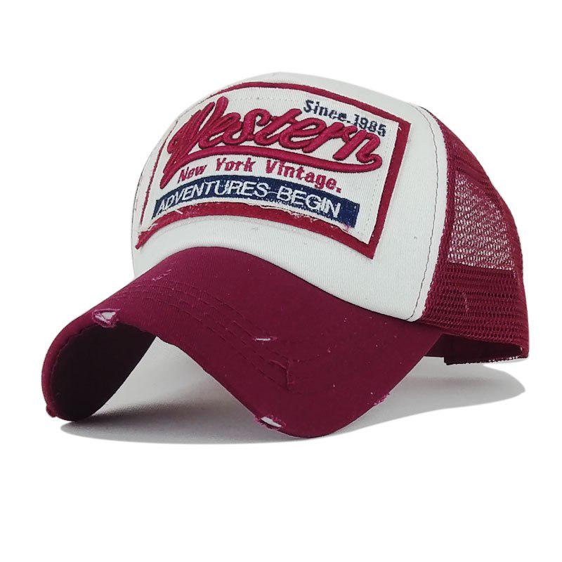 Summer Baseball Cap Embroidery Mesh Cap Hats For Men Women Snapback Gorras Hombre Hats