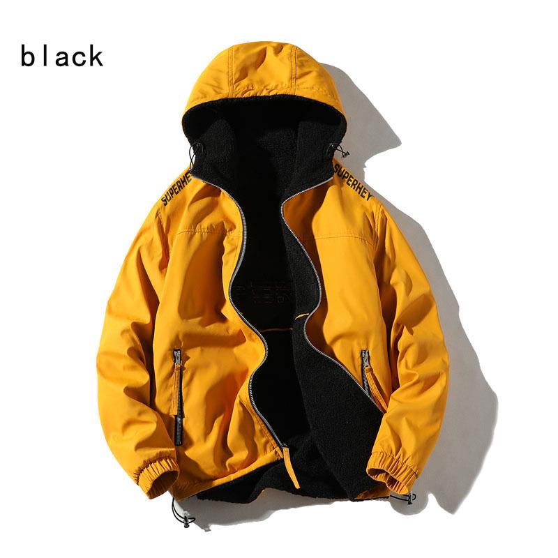 Winter Jacket Men Hooded Parka Short Jacket Coat Cashmere Mens Parkas Cotton Youth Sport Clothing
