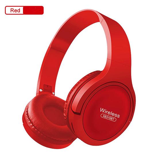 Wireless Noise Cancelling Bluetooth 5.0 Headphones Handsfree Foldable Headset built-in Mic for Calls