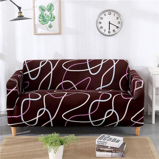 Cartoon Rabbits Pattern Sofa Cover Sofa Cover 1/2/3/4 Seater Sofa Slipcovers Spandex Furniture Protector Covers