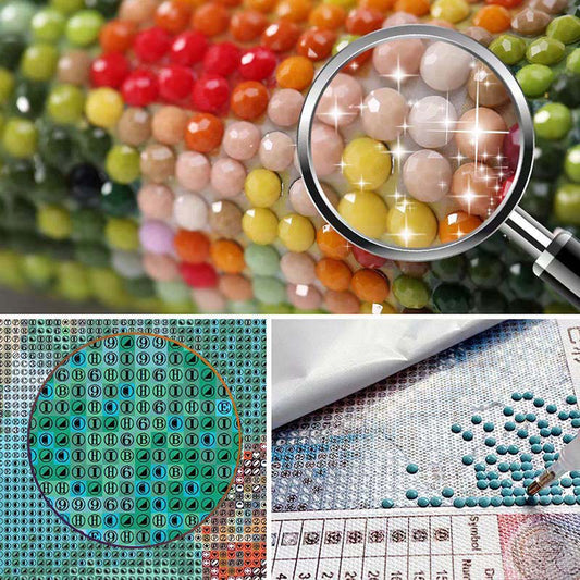 Cross Stitch Flower Vase Diamond Painting Full of Diamond Restaurant Brick Painting Full of Brick Diamond Embroidery