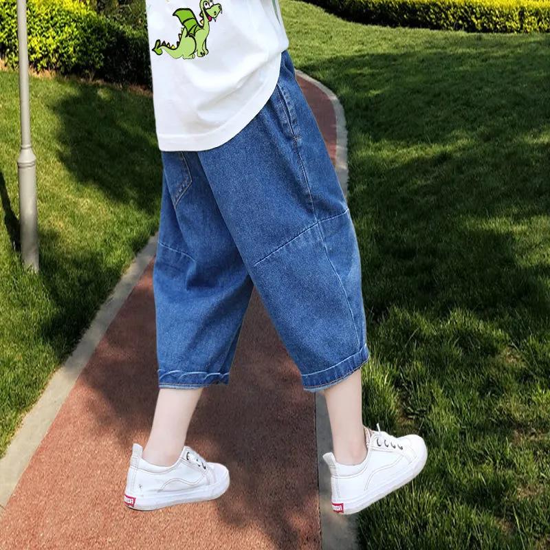 Kids Baby Boys Summer Denim Shorts Pants Jeasn Clothes Children Boy Casual Elastic Waist Short Trousers Clothing
