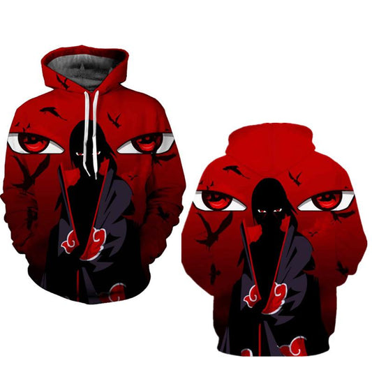 Anime Naruto 3d Hoodie Men and Women Fashion Harajuku Naruto 3d Print Men's Hoodie Sweatshirt