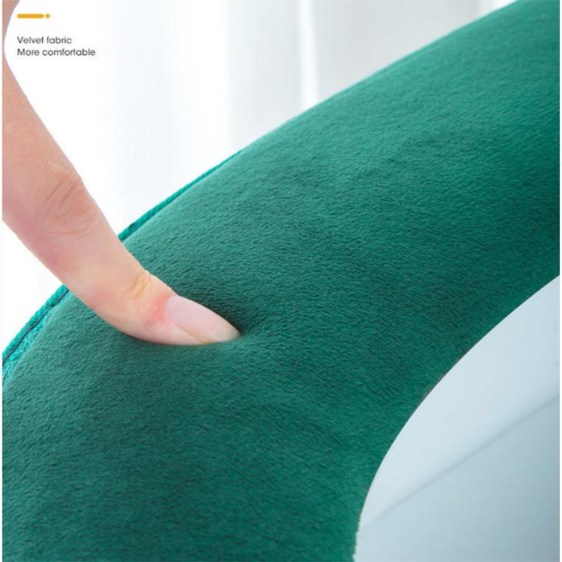 Marbled Toilet Mat Household Four Seasons Universal Waterproof Toilet Cover Zipper with Handle