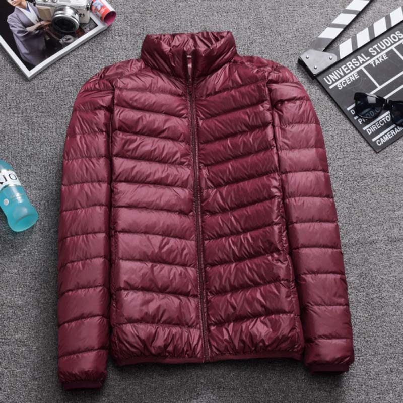 Autumn and Winter Jacket Men's Down Jacket Short Jacket Large Size Down Jacket 2021 New Warm Jacket