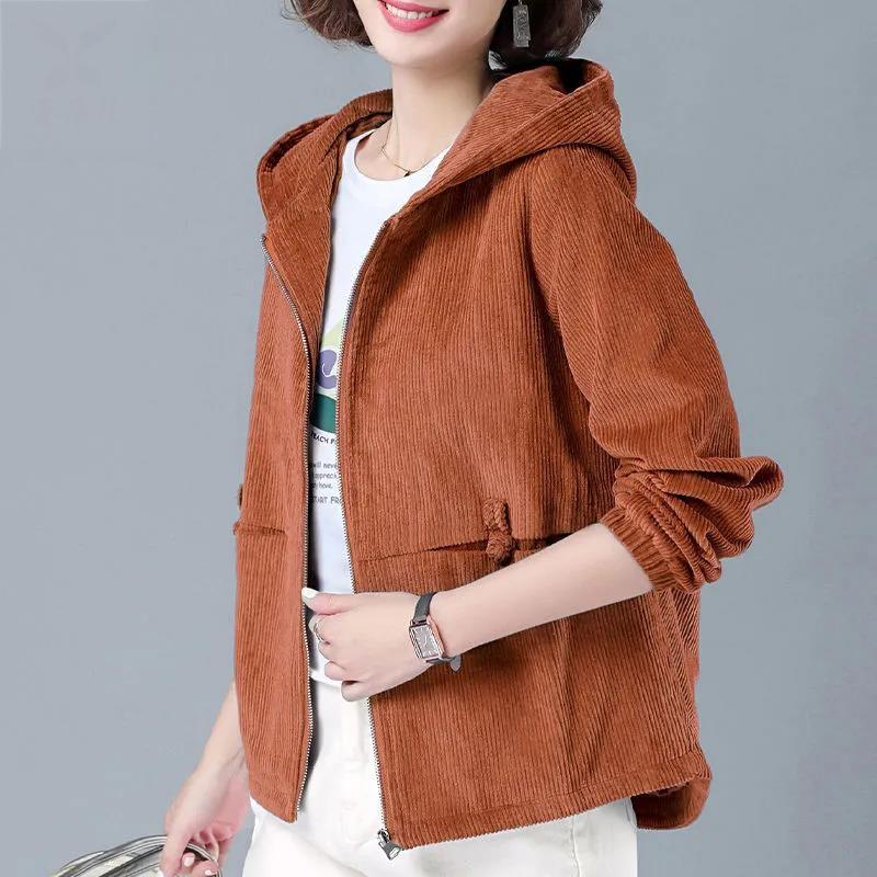 Women's Short Coat Spring and Autumn Large Size Loose and Thin Casual All-match Sweater Women's Trend