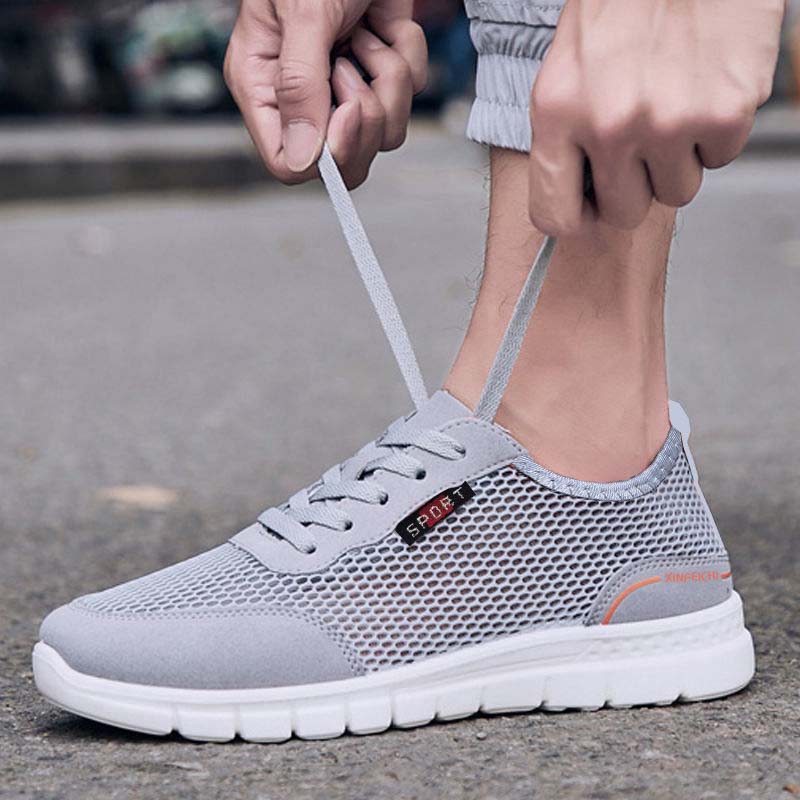 New Breathable Mesh Shoes, Comfortable Casual Sports Shoes, Non-slip Wear-resistant Flat-bottomed Mesh Shoes