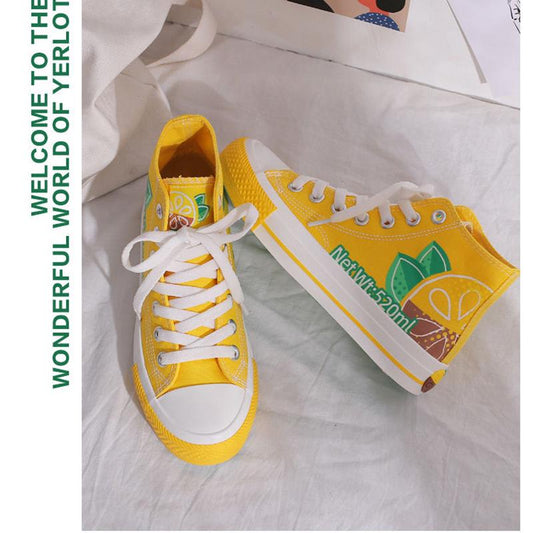 Canvas Shoes Women Trend Cloth Shoes Comfortable Breathable Flat Sneakers Women