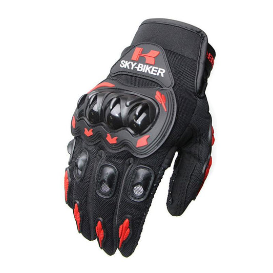 Motorcycle Racing Gloves Full-finger Cross-country Riding Motorcycle Bike Riding Rider Gloves Four Seasons To Wear