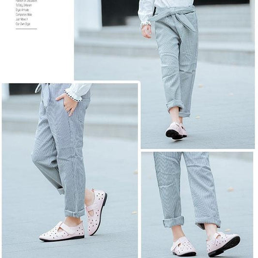Kids Girls Children's hole shoes Single Casual Princess Shoes