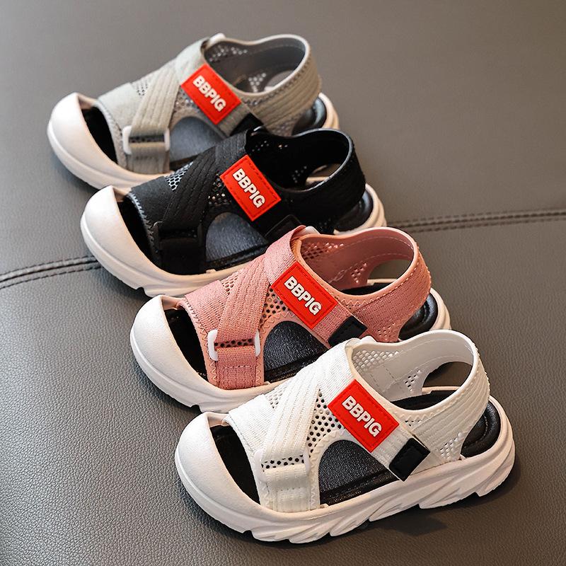 Summer Children's Sandals Men's Soft Bottom Non-slip Girls Boys Children's Baby Little Princess Beach Shoes