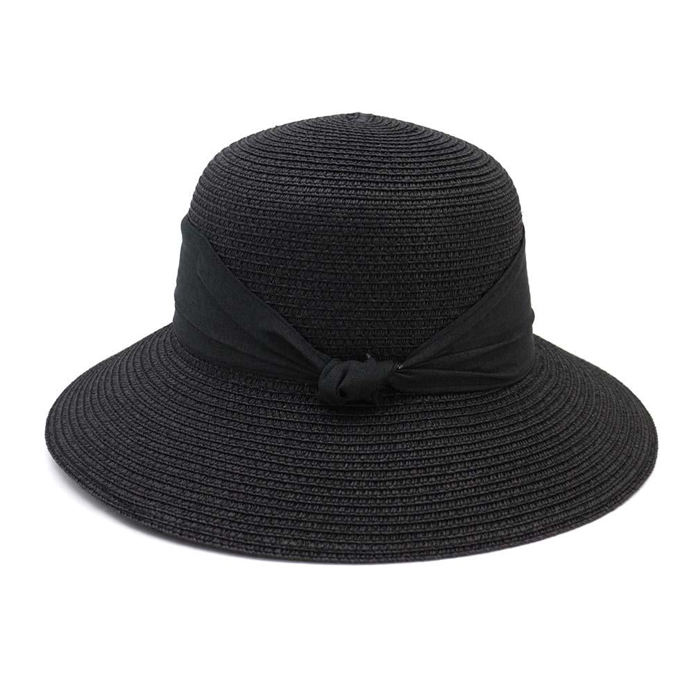 Straw Hat Wide Brimmed Summer Beach Sun Hat for Fashionable Women's Straw Hat