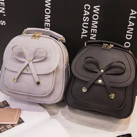 Ladies Fashion Trend Backpack Casual Backpack Three-purpose Female Bag Travel Small Bag