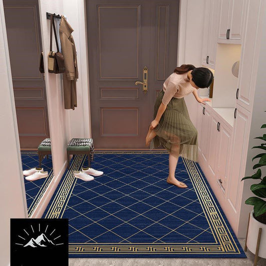High-end Non-slip Entry Mat Simple Bedroom Carpet Living Room Door Mat