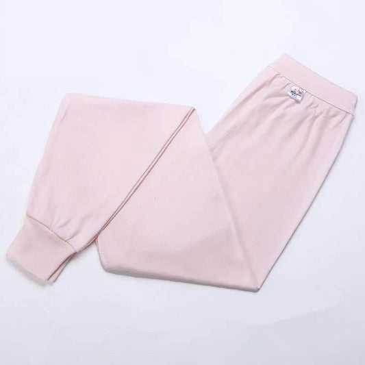 One-piece Ladies Cotton Cotton Wool Pants Long Trousers Middle-aged and Elderly High-waist Long Trousers Women's Underpants
