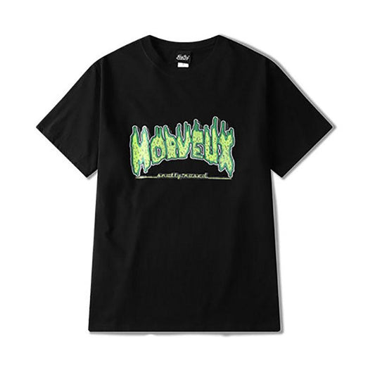 Hip-hop Hip-hop Skateboard Summer New Loose Cotton Printed Short-sleeved T-shirt for Men and Women