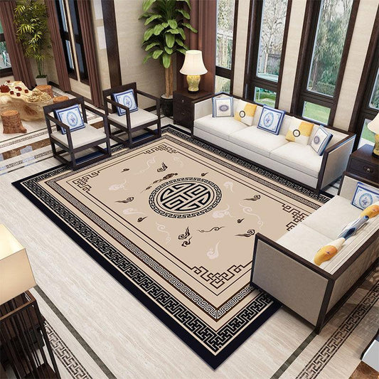 Chinese Style Carpet Living Room Coffee Table Blanket Chinese Style Bedroom Bedside Blanket Entrance Door Custom Carpet