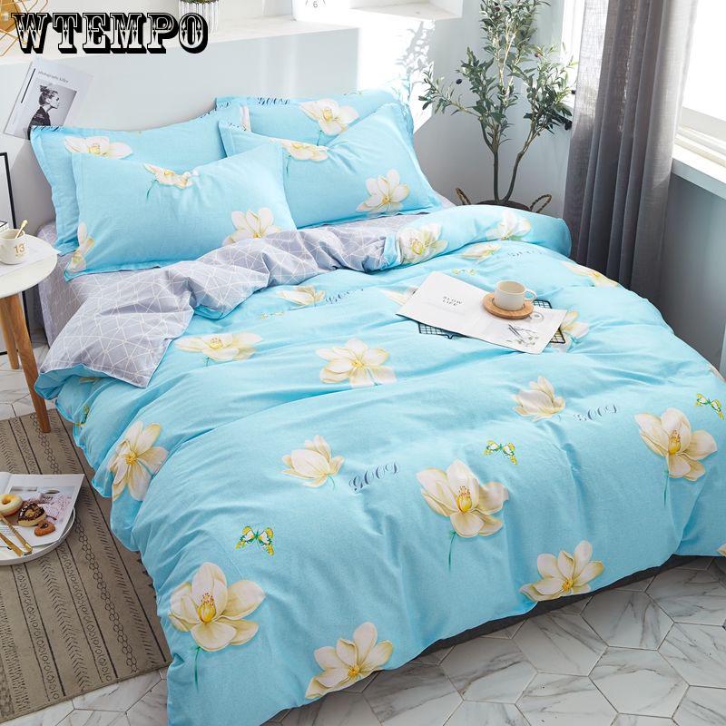 Home Textile Comfortable 3/4 Pcs Bedding Comforter Soft Warm Skin-friendly Bedding Sets