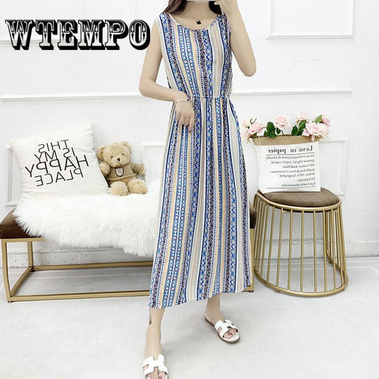 Brand Dress Women Sexy Sleeveless Beachwear Mini Dress