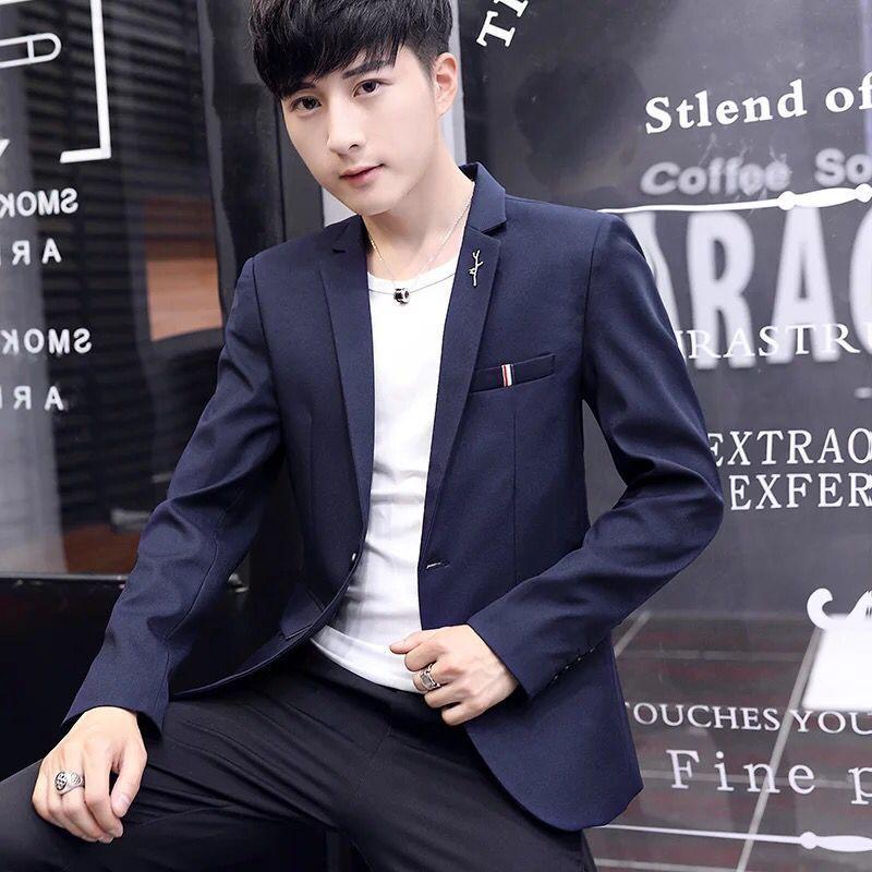 Youth Small Suit Plaid New Spring and Autumn Men's Suit